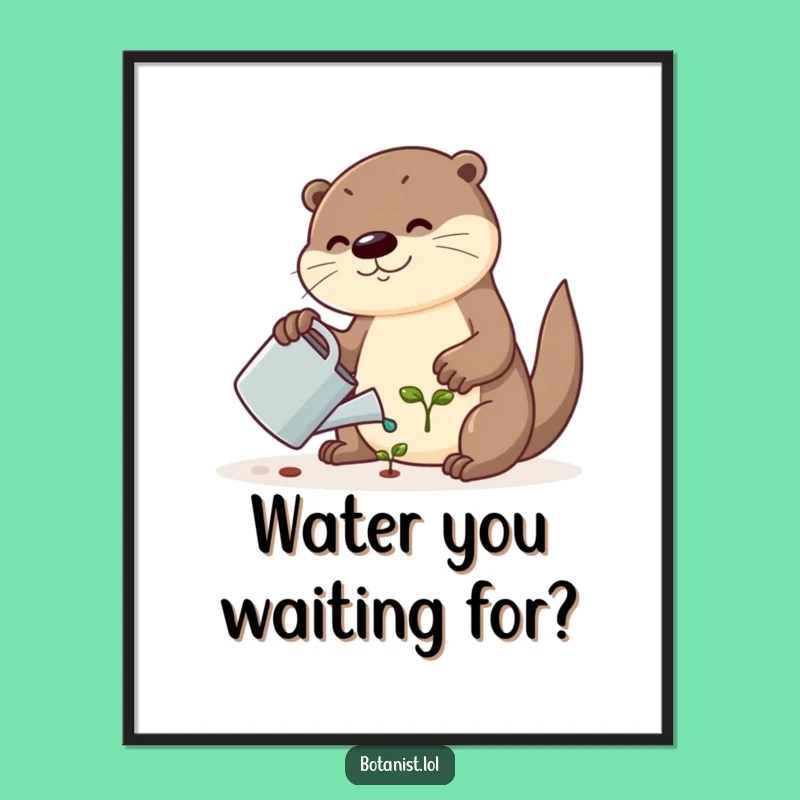 Free Printable Otter Wall Art: Funny Downloadable Decor for Any Room